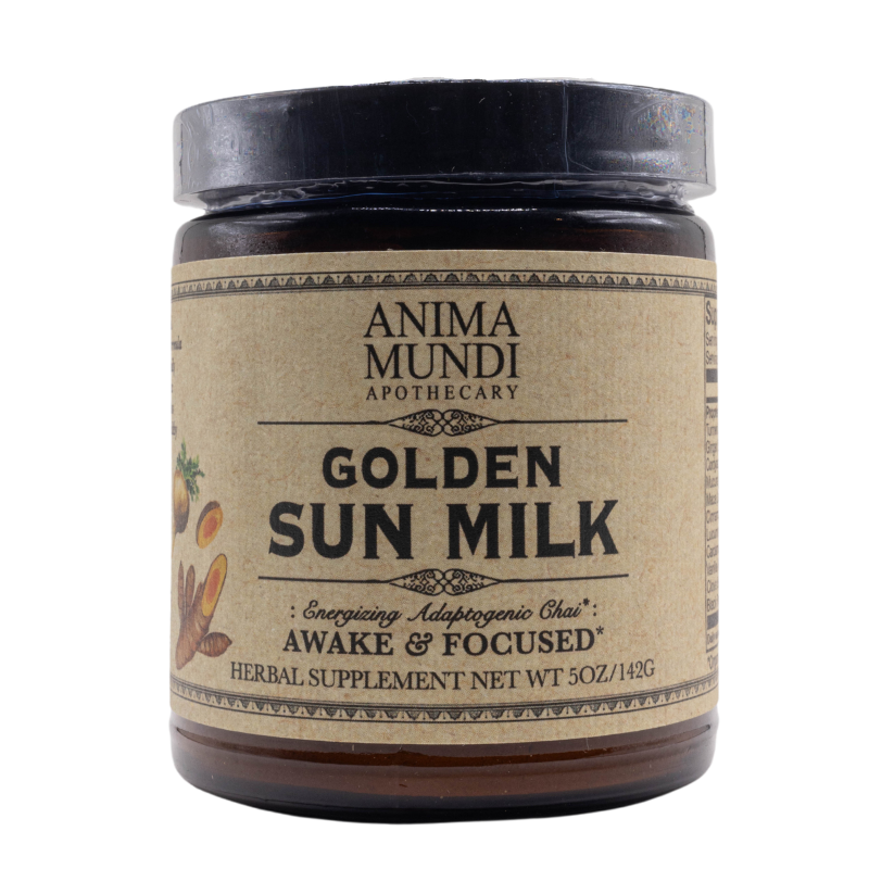 Golden Sun Milk | Energizing Adaptogenic Chai