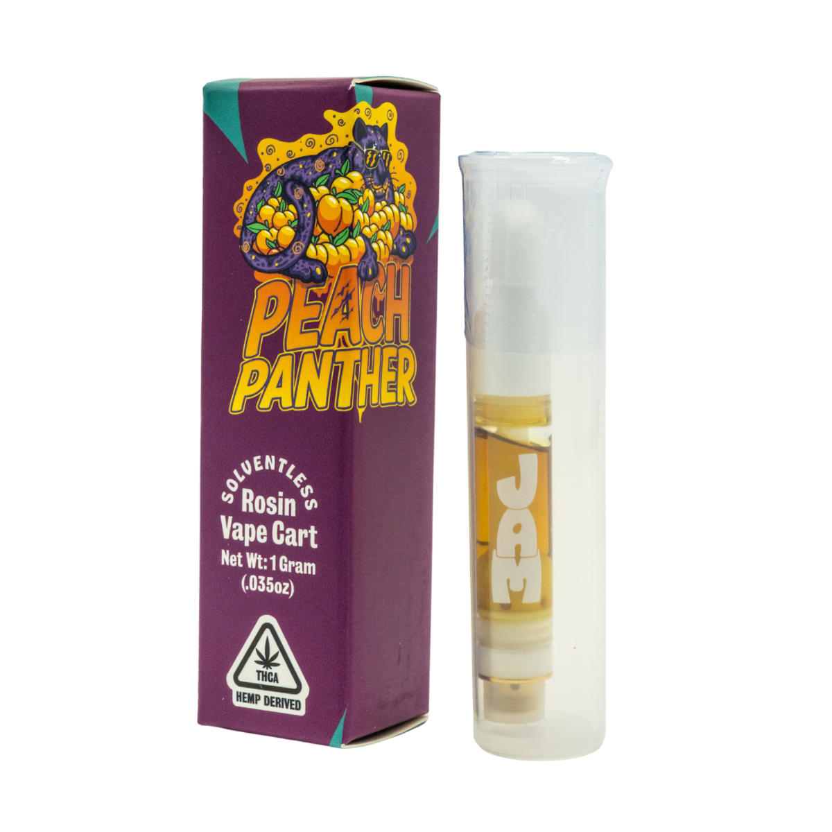 Emerald Sun Jam Peach Panther Rosin Cart 1g  Perfect Plant Market