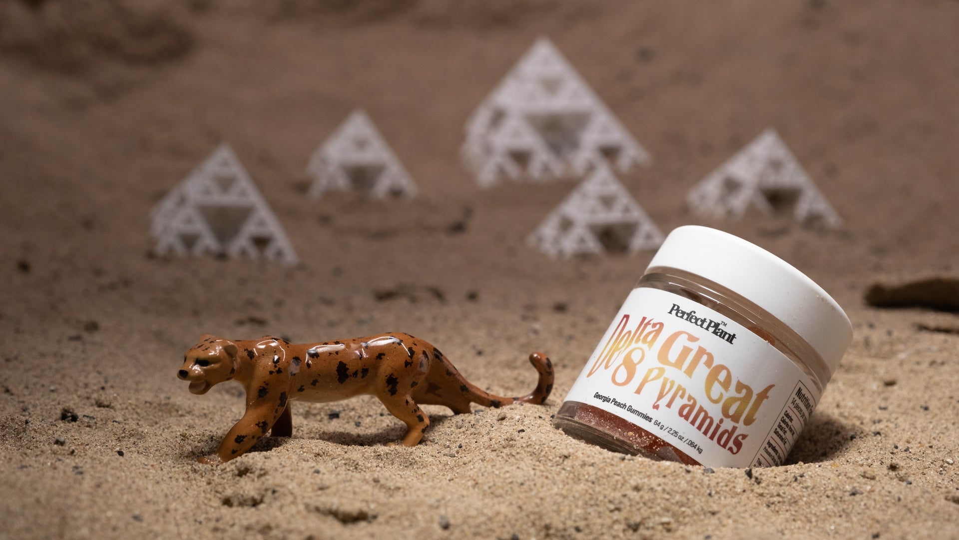 Great Pyramids Georgia Peach Delta 8 Gummies