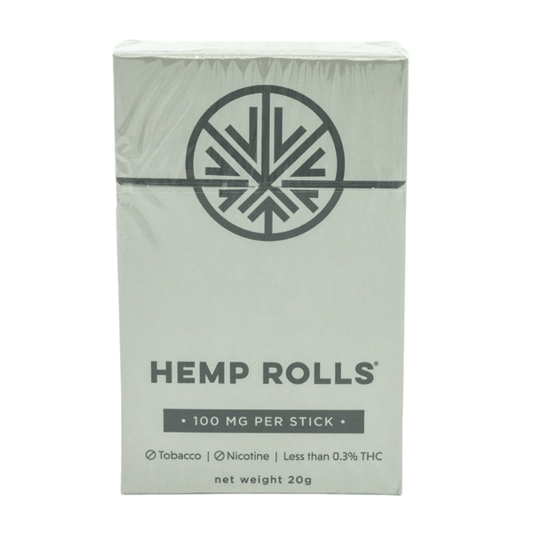 weight of 20 cigarettes Hemp Rolls Silver CBD Cigarettes 20pk – Perfect Plant Market