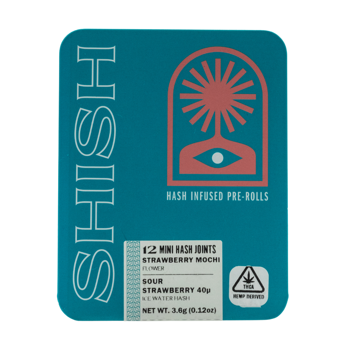 Strawberry Mochi Hash Infused THCa Prerolls