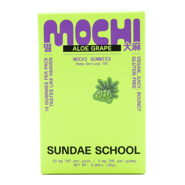 Sundae School's Aloe Grape Mochi 10mg THC Gummies – Perfect Plant Market