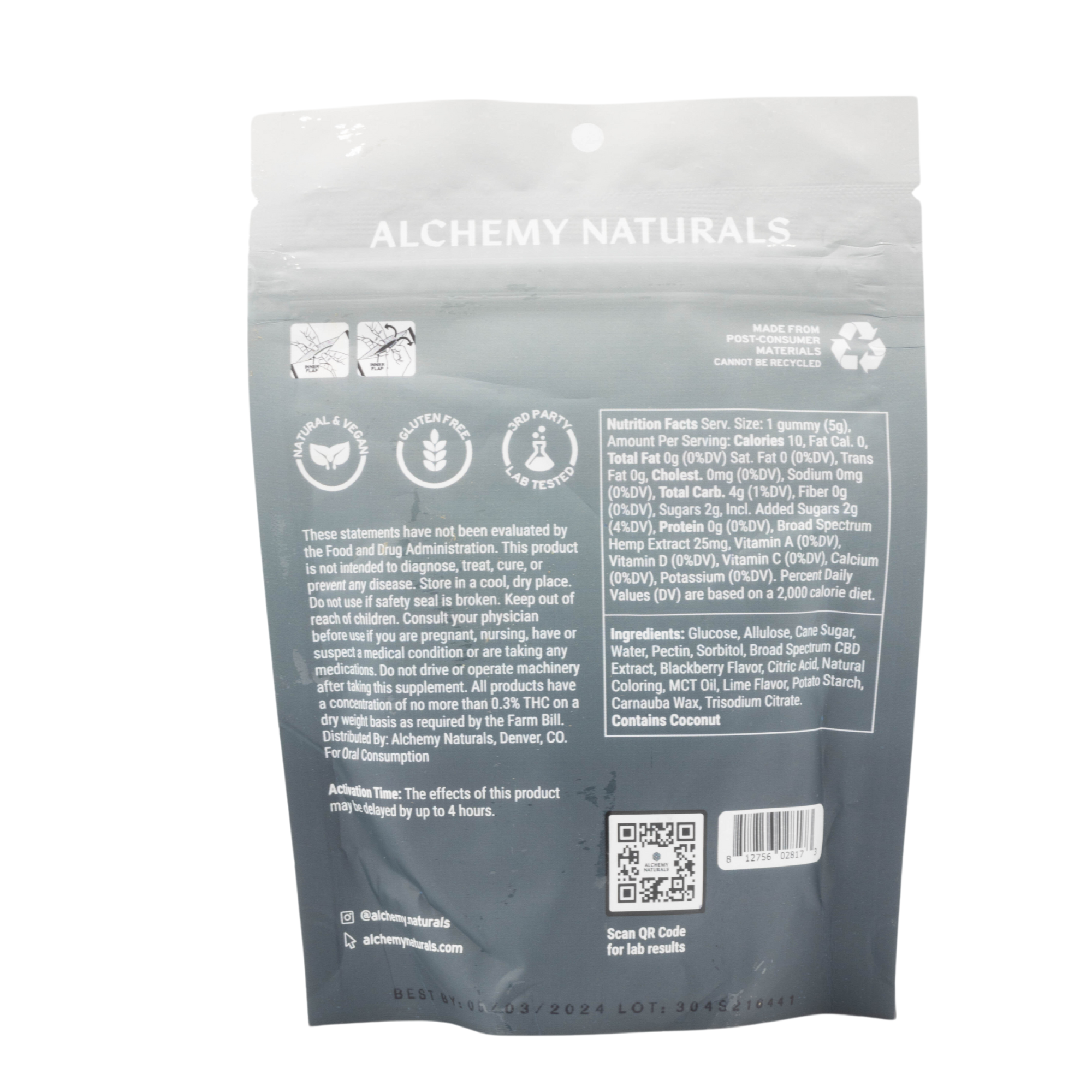 Alchemy Naturals - THC Free