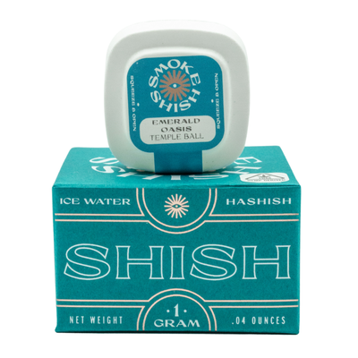 Emerald Oasis Temple Ball THCa Ice Water Hash