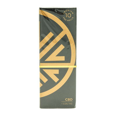 Hemp Rolls Black CBD Cigarettes 10pk
