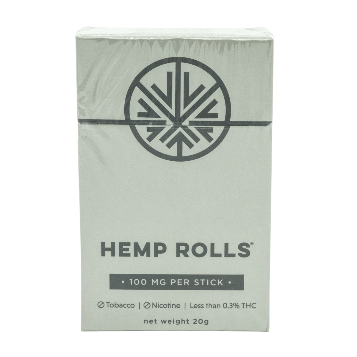 Hemp Rolls Silver CBD Cigarettes 20pk