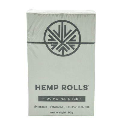 Hemp Rolls Silver CBD Cigarettes 20pk