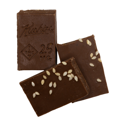 Kushies x Perfect Plant 200mg THC Chocolate Bars - Kumquat Sansho
