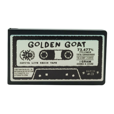 Lifted and Gifted - Golden Goat THCa Cart - 1 Gram