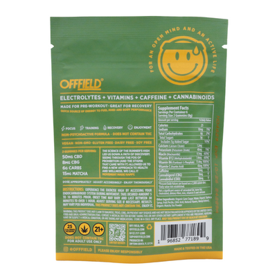 Offfield Honeydew Melon CBD Gummies