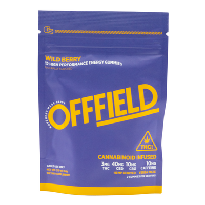 Offfield Wild Berry 3mg THC Gummies