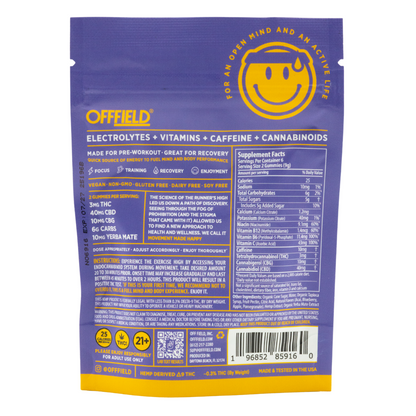 Wild Berry High Performance Energy Gummies