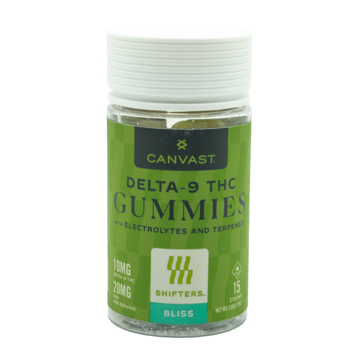 Shifters Bliss THC Gummies + Electrolytes + Terpenes
