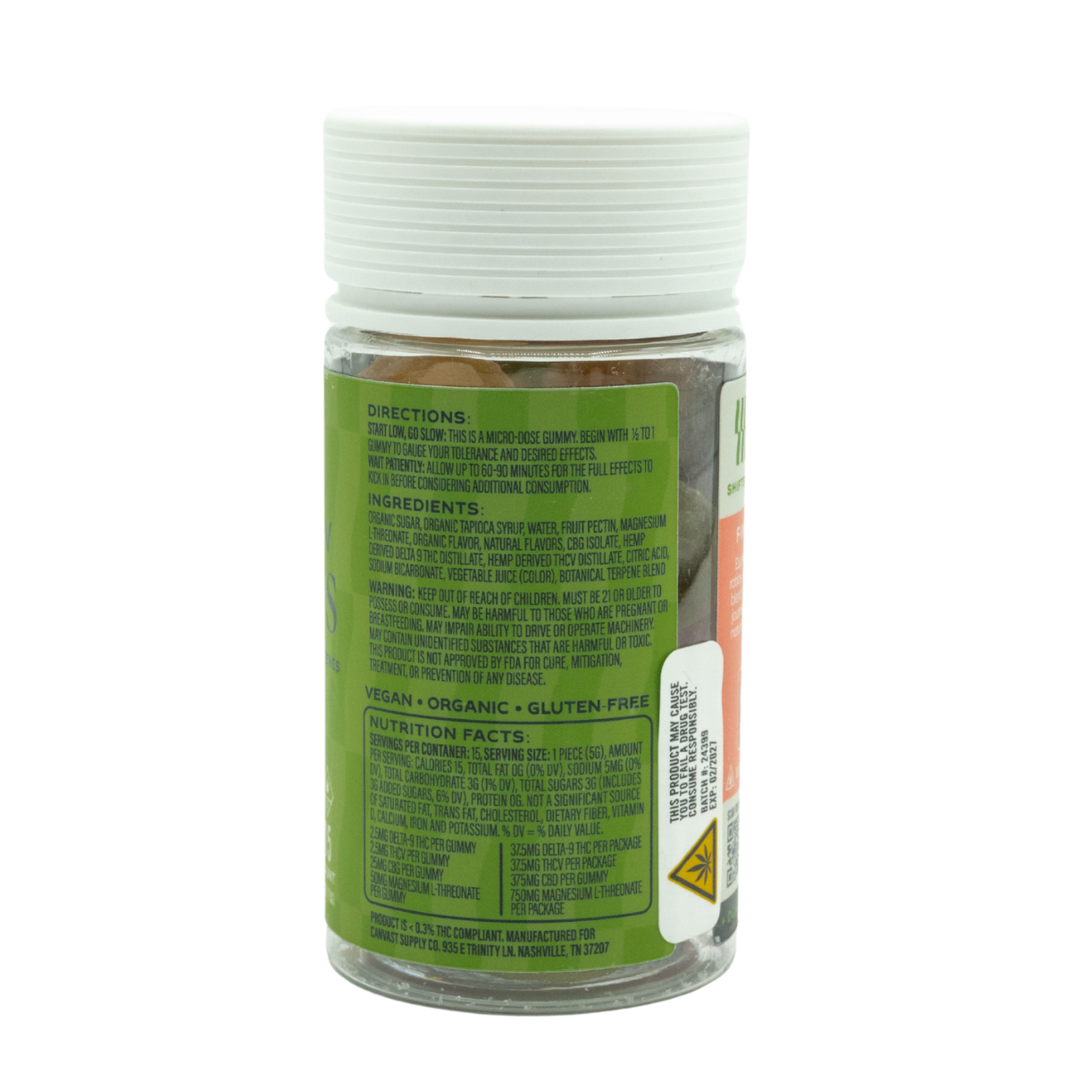 Shifters Focus THC + THCv Gummies (15pk) – Perfect Plant Market