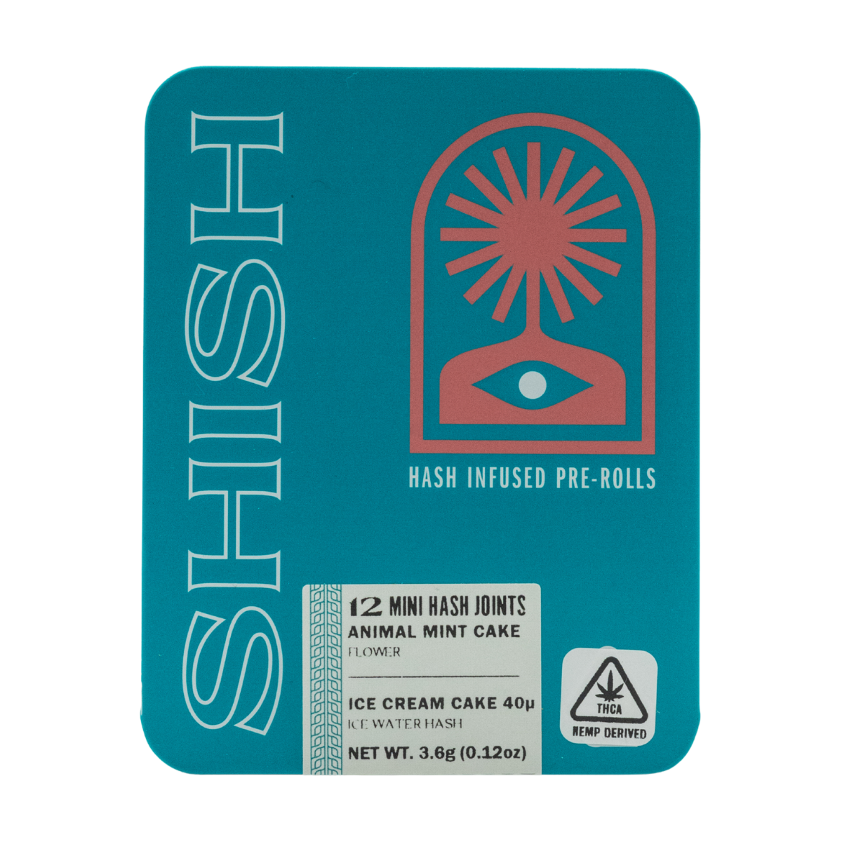 Shish Animal Mint Cake Dogwalkers Hash Infused Prerolls