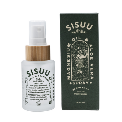 Sisuu Dream Easy Magnesium Oil Aloe Vera Spray