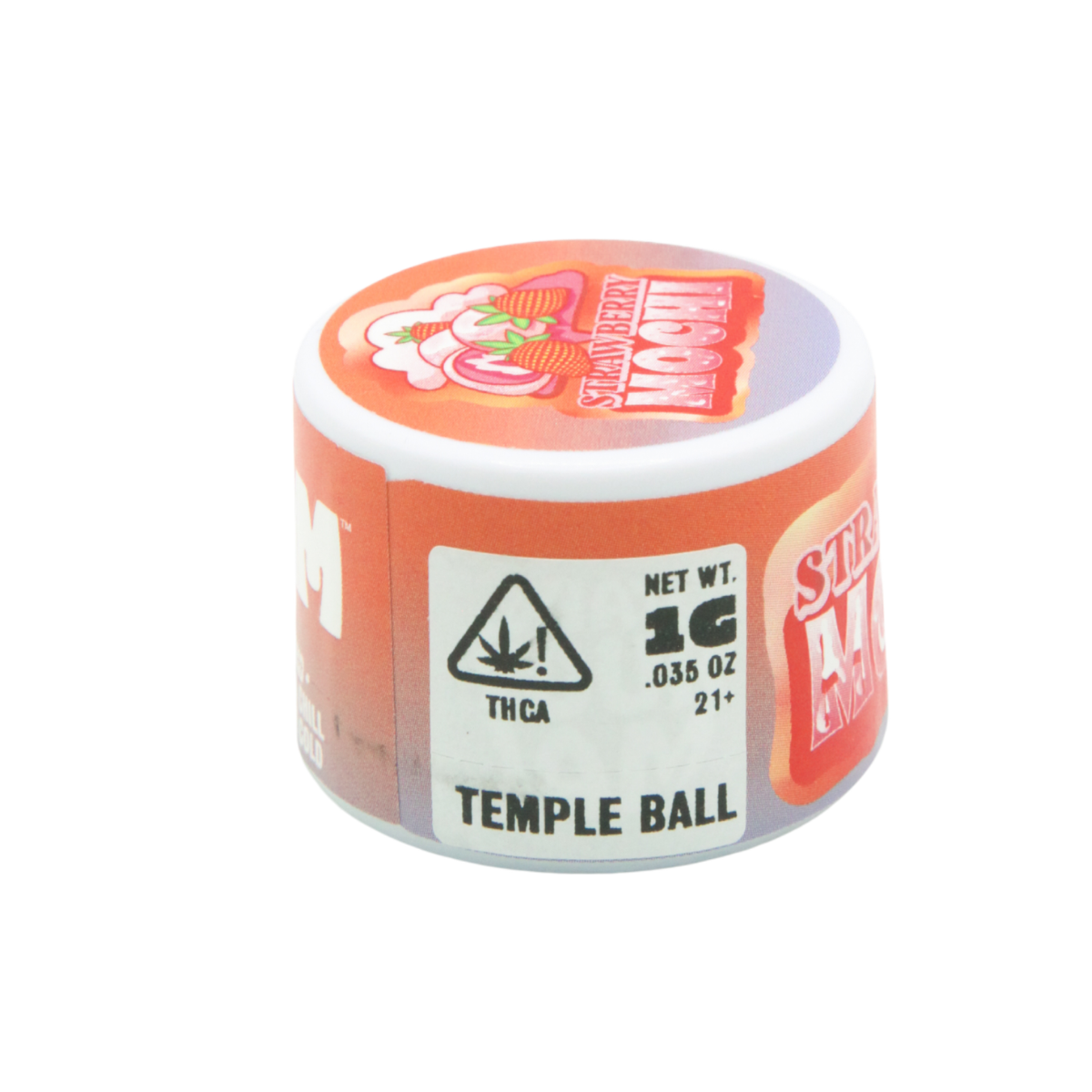 Strawberry Mochi Temple Ball THCa Hash
