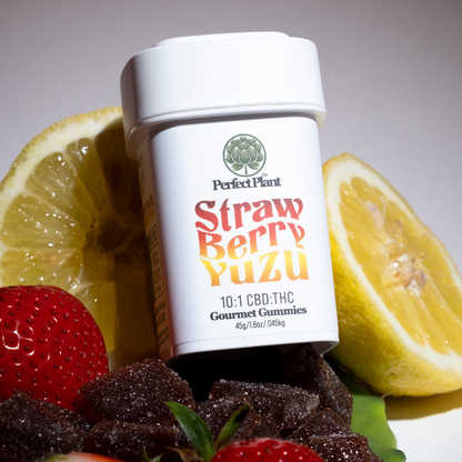 Strawberry Yuzu Microdose THC Gummies