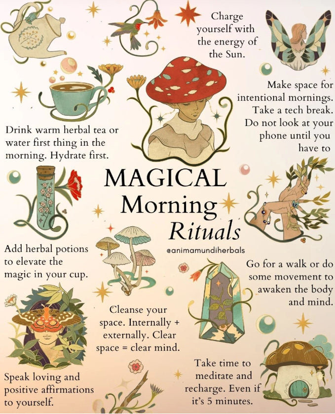 Magical Morning Rituals Poster
