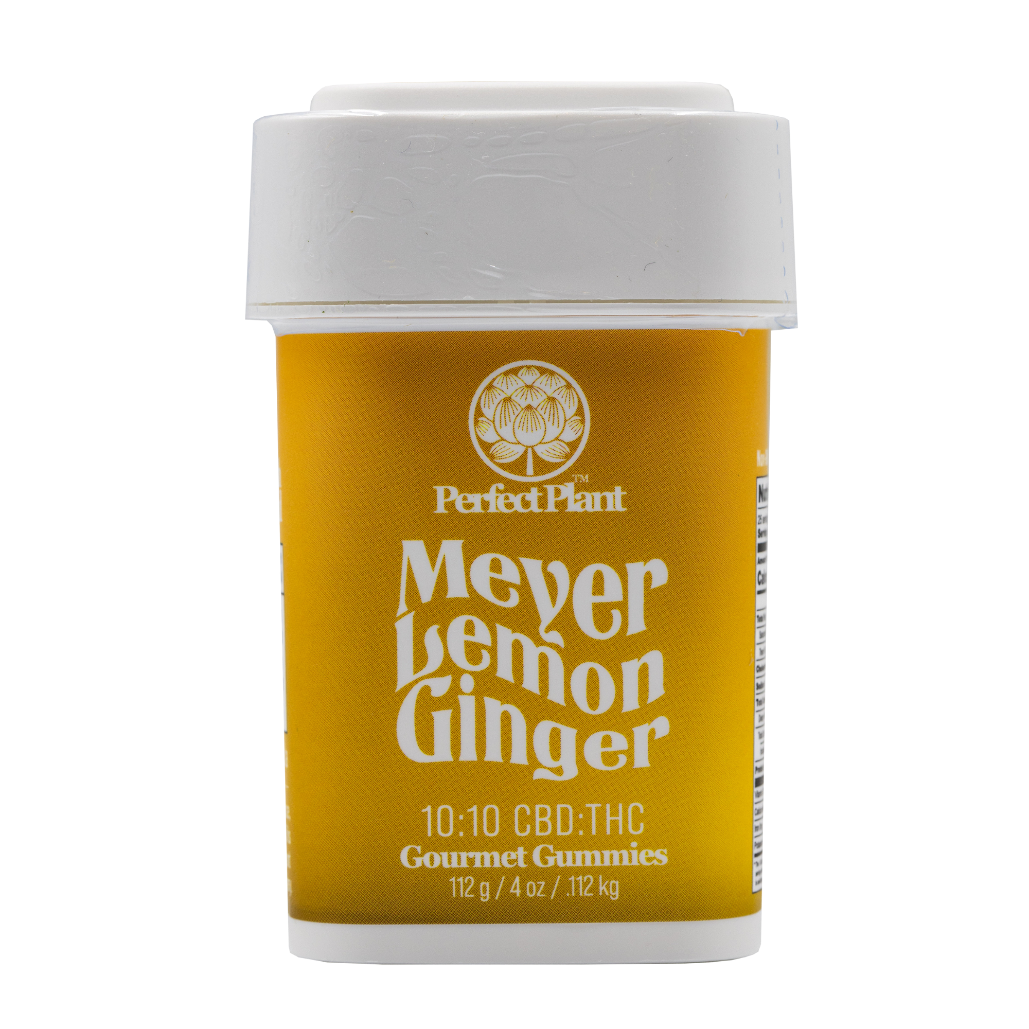 Meyer Lemon Ginger - Delta 9 Gummies (10:10 CBD:THC)