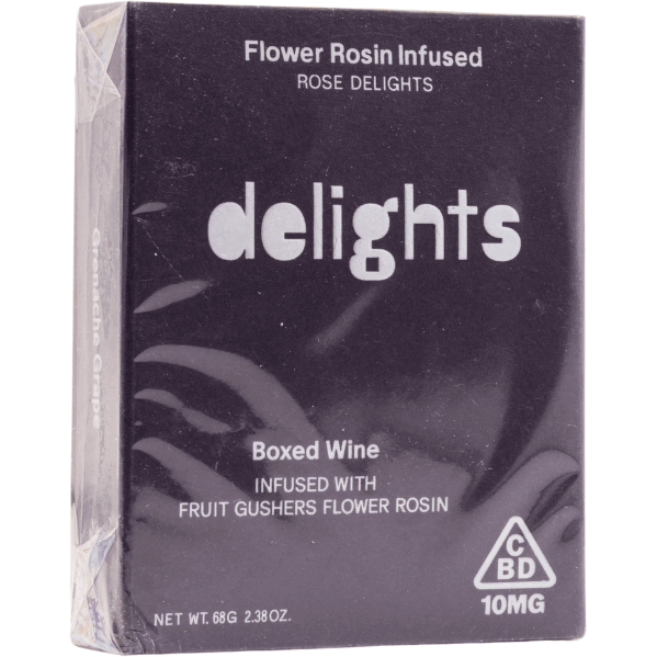 Delights Boxed Wine Rosin Gummies