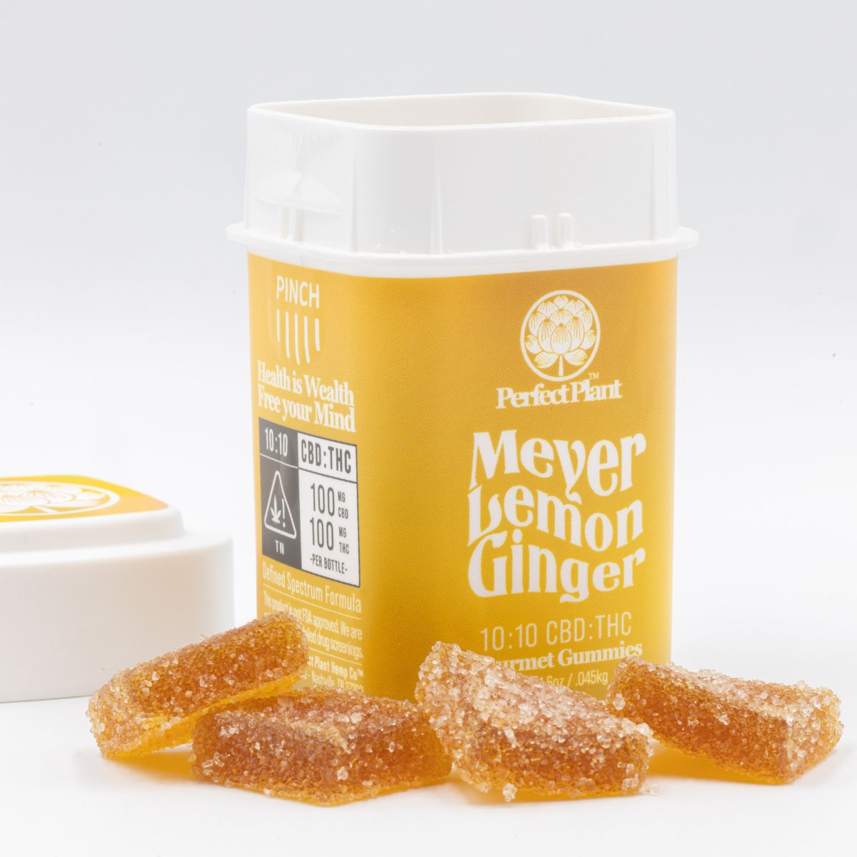 Meyer Lemon Ginger - THC Gummies