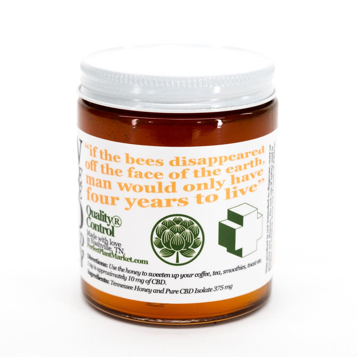 Raw, Single-Source CBD-Infused Honey