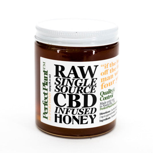 Raw, Single-Source CBD-Infused Honey