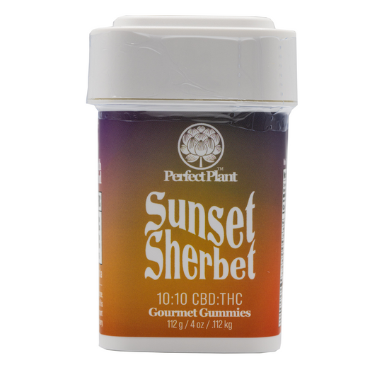 10:10 CBD:THC Cannabis Gummies - Sunset Sherbet